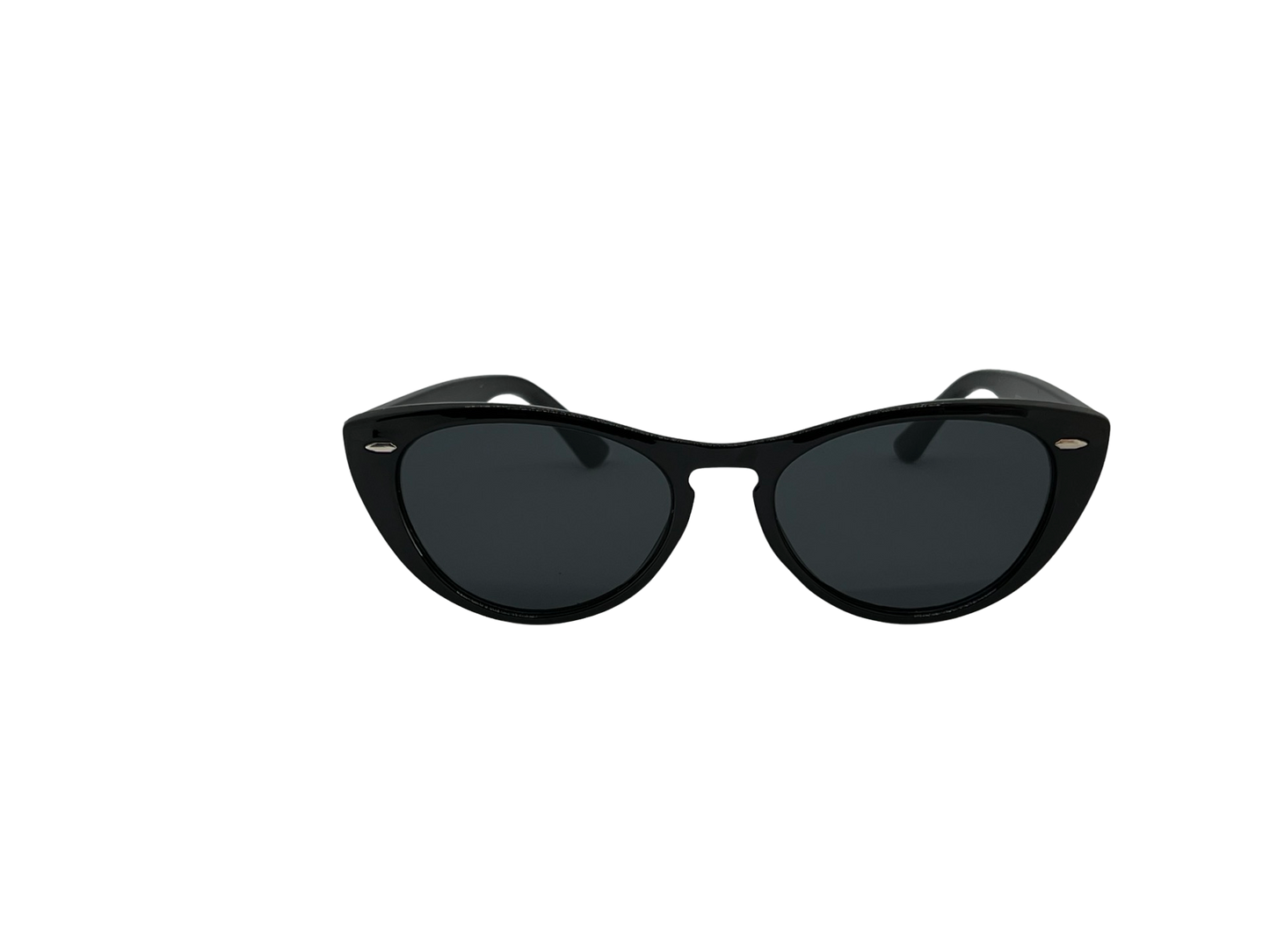 Ochelari de soare dama, plastic, fumuriu, MS1015