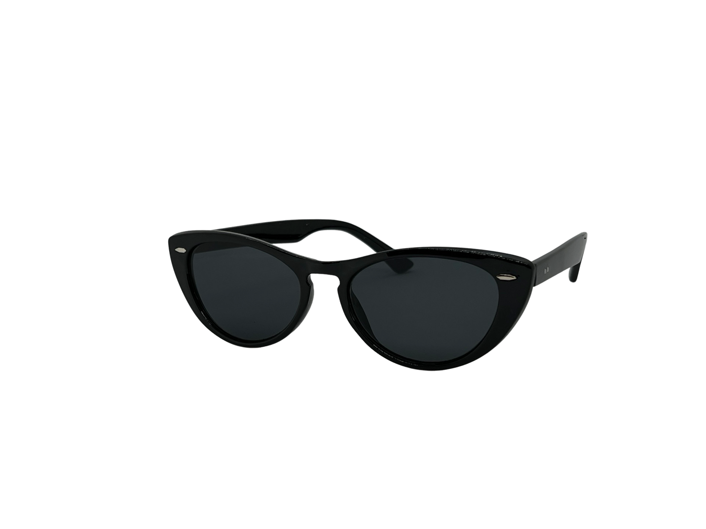 Ochelari de soare dama, plastic, fumuriu, MS1015