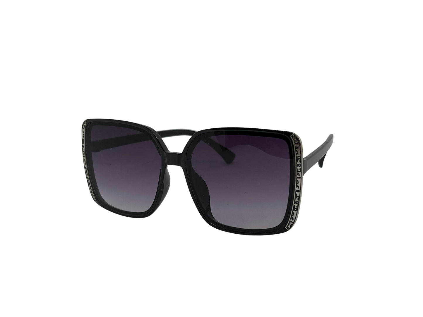 Ochelari de soare dama, plastic, fumuriu, MS1028