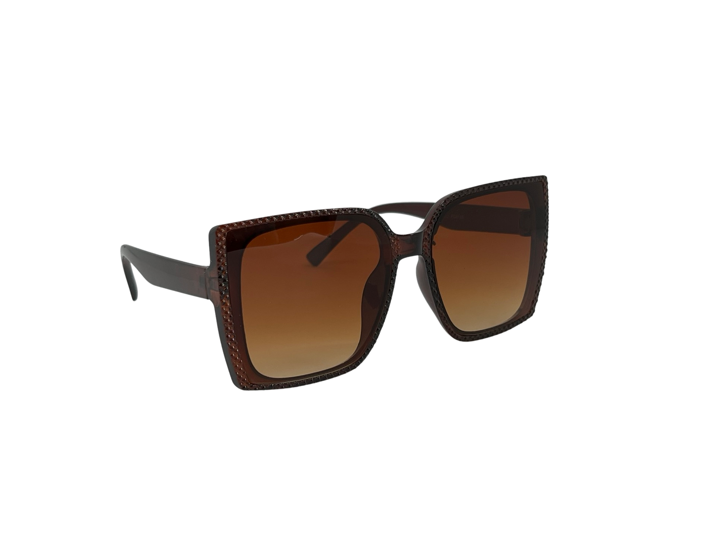 Ochelari de soare dama, plastic, fumuriu, MS1030