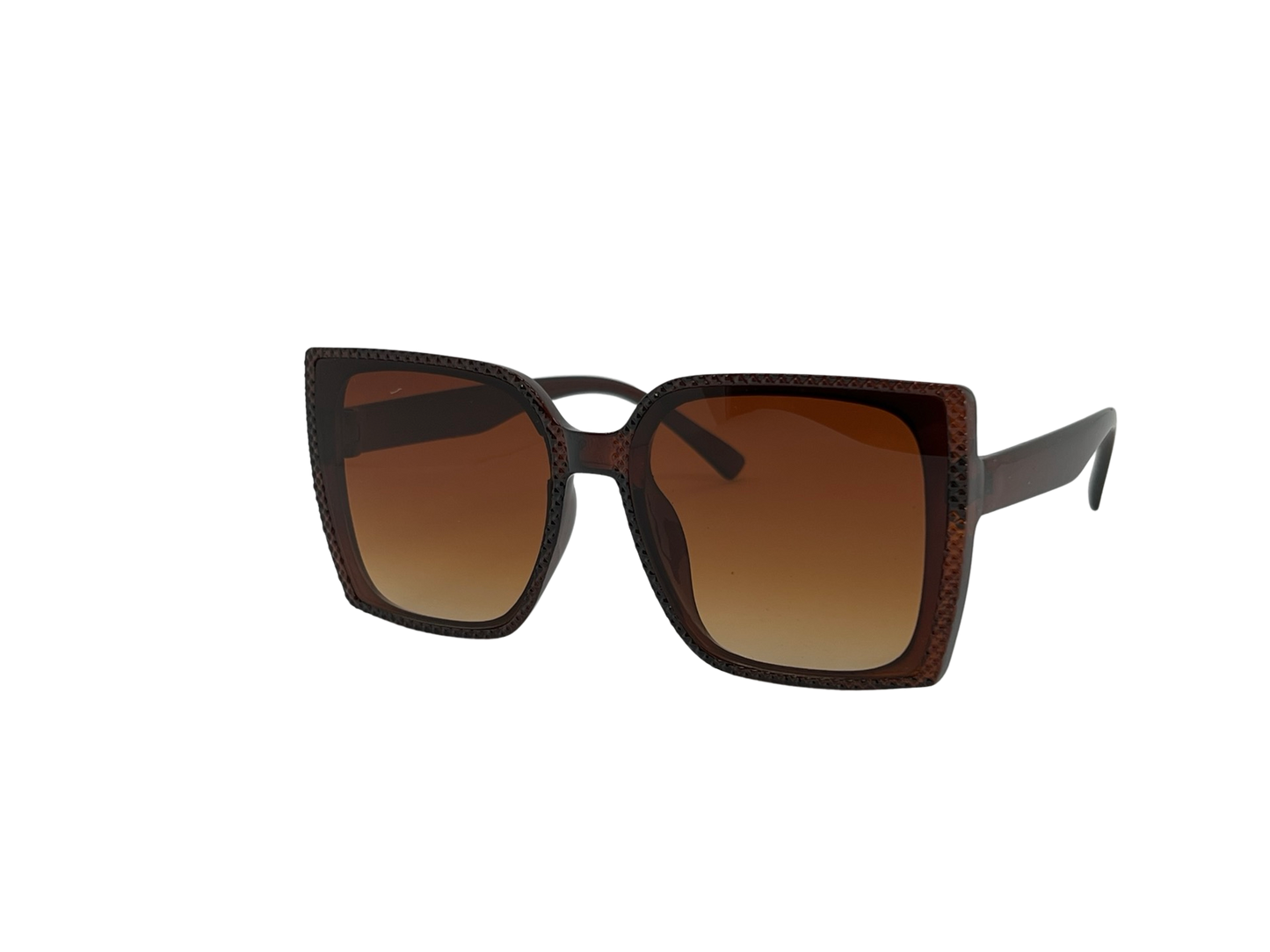 Ochelari de soare dama, plastic, fumuriu, MS1030
