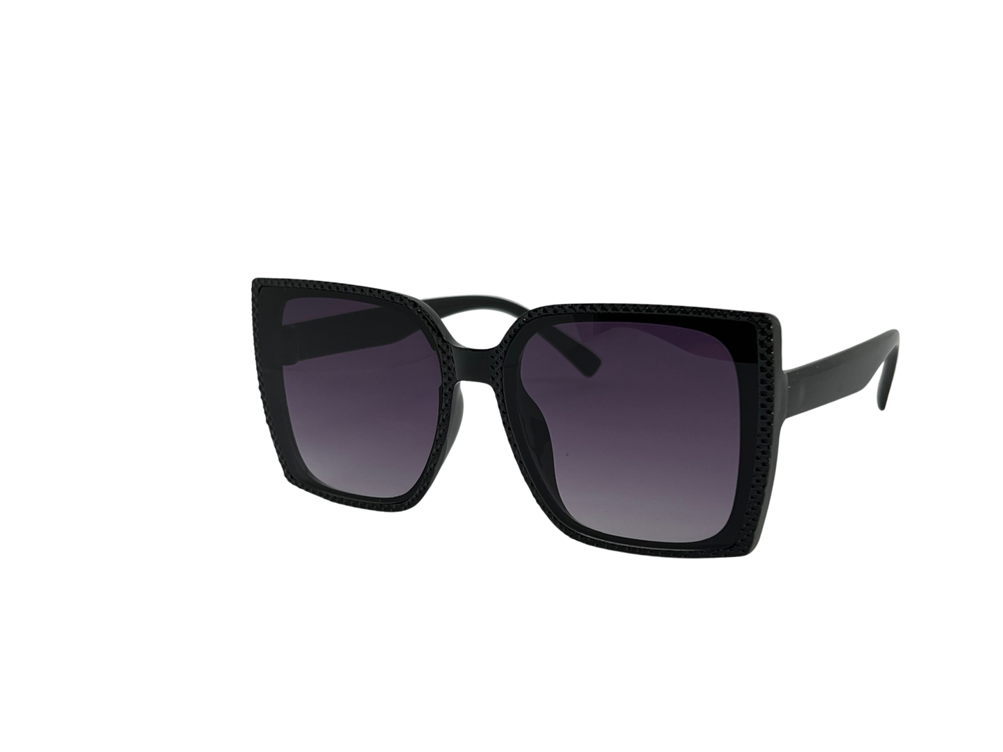 Ochelari de soare dama, plastic, fumuriu, MS1031