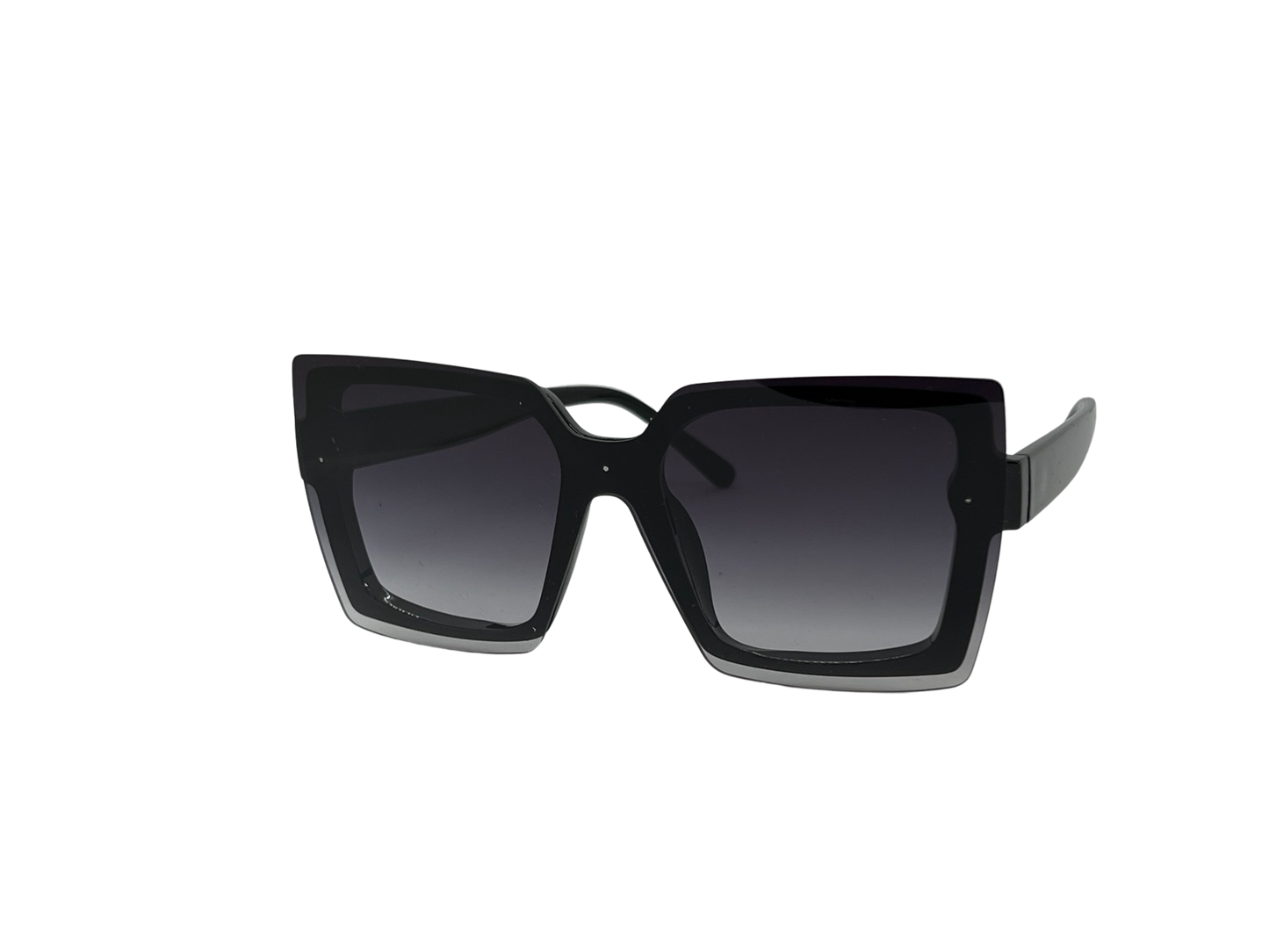 Ochelari de soare dama, plastic, fumuriu, MS1032