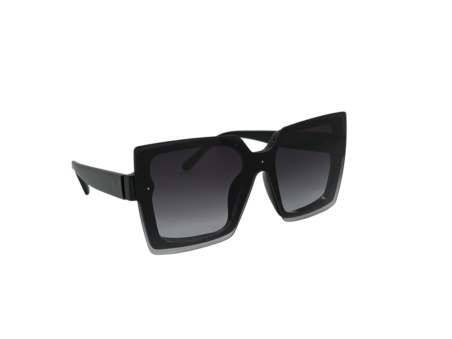 Ochelari de soare dama, plastic, fumuriu, MS1032