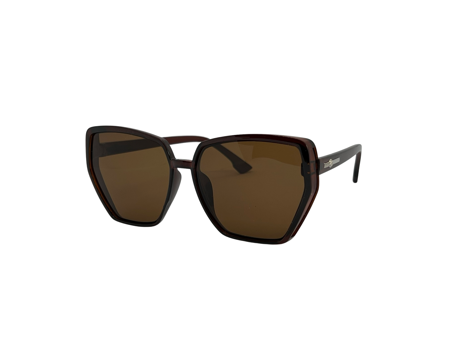 Ochelari de soare dama, plastic, fumuriu, MS1040