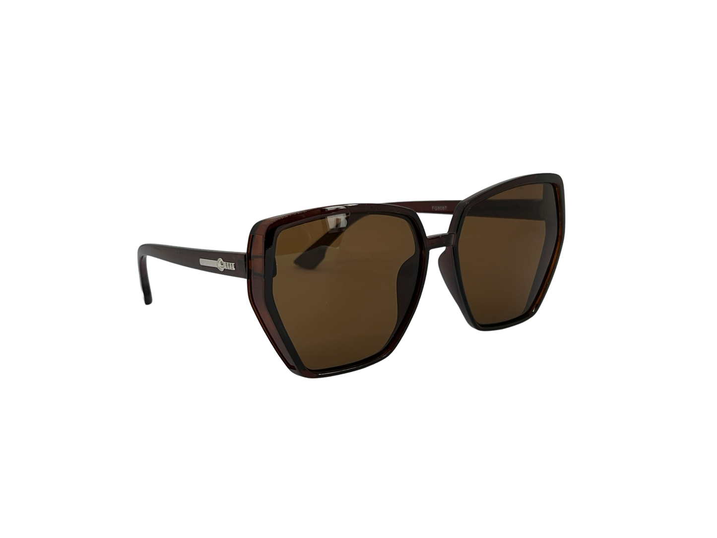 Ochelari de soare dama, plastic, fumuriu, MS1040