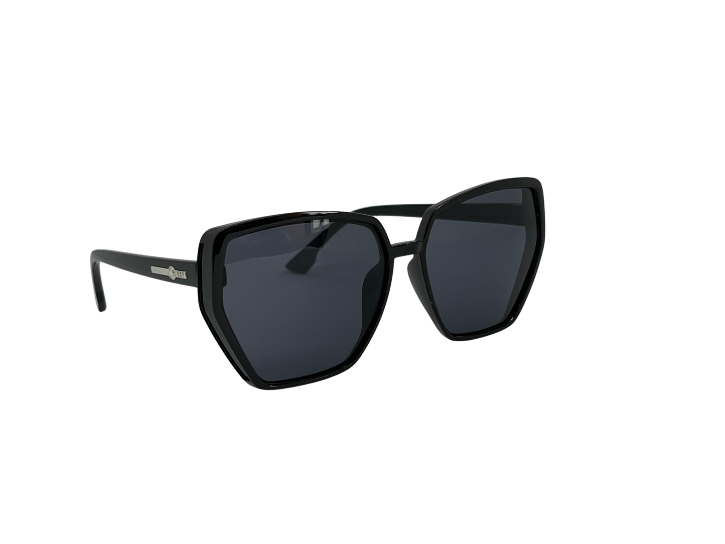 Ochelari de soare dama, plastic, fumuriu, MS1041