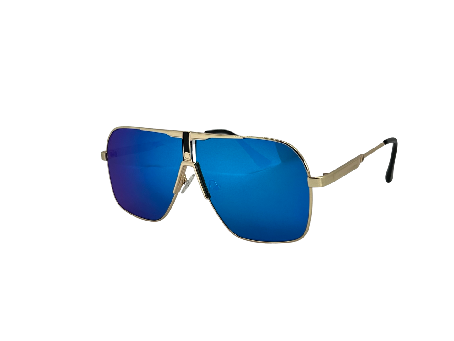 Ochelari de soare unisex, aluminiu, fumuriu, MS1047