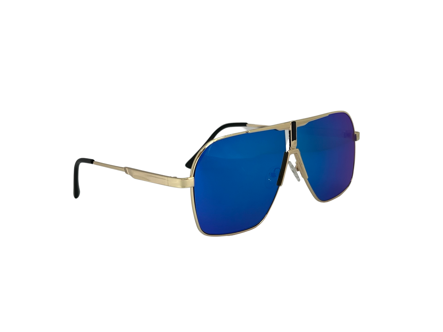 Ochelari de soare unisex, aluminiu, fumuriu, MS1047