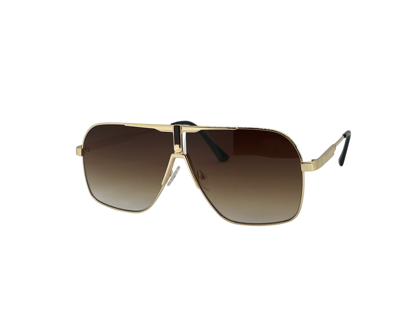 Ochelari de soare unisex, aluminiu, fumuriu, MS1049