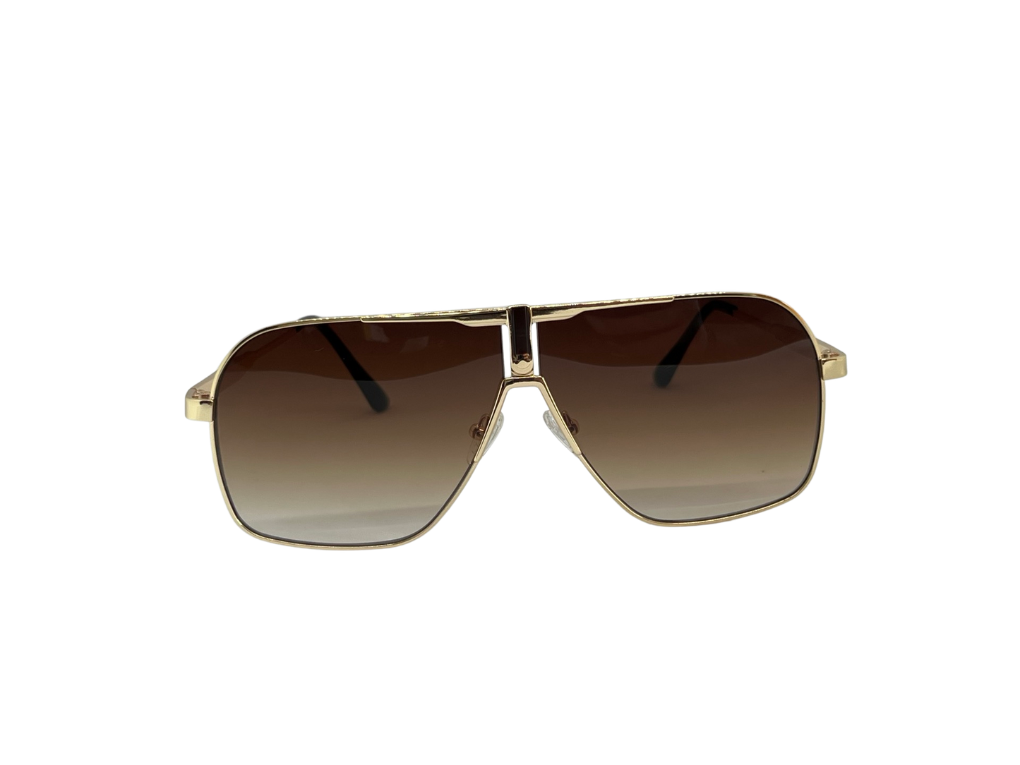 Ochelari de soare unisex, aluminiu, fumuriu, MS1049