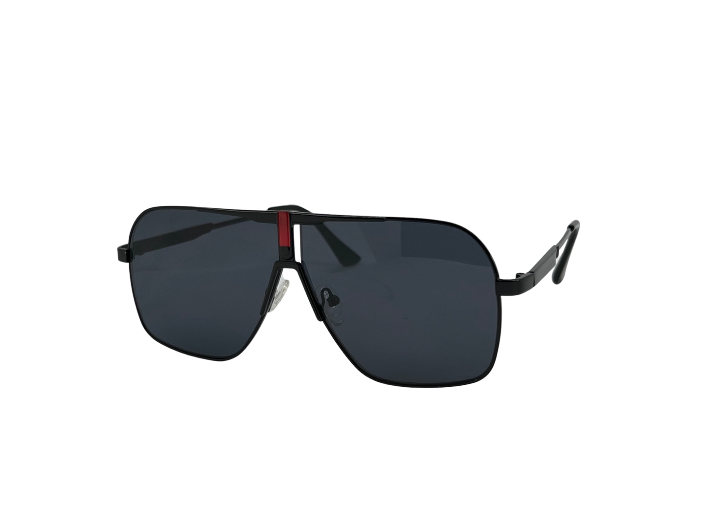Ochelari de soare unisex, aluminiu, fumuriu, MS1050