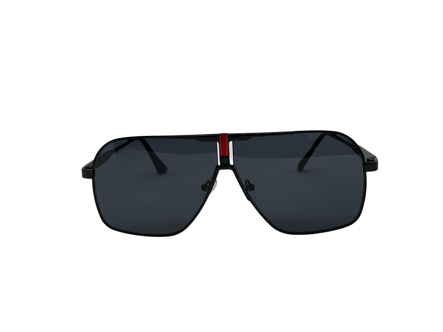 Ochelari de soare unisex, aluminiu, fumuriu, MS1050
