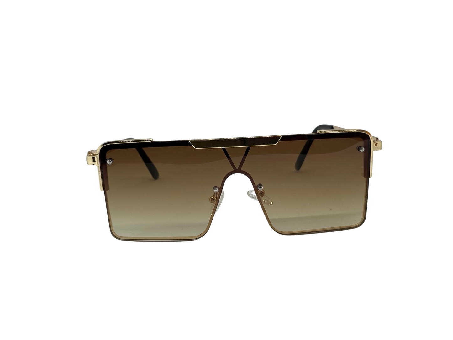 Ochelari de soare unisex, aluminiu, fumuriu, MS1054