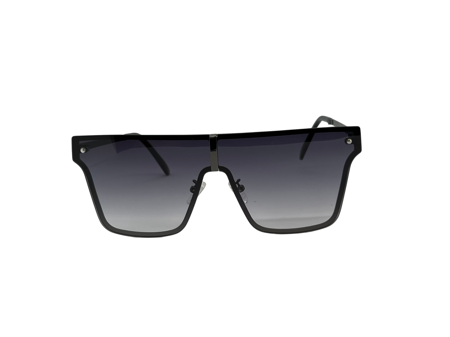 Ochelari de soare unisex, aluminiu, fumuriu, MS1055