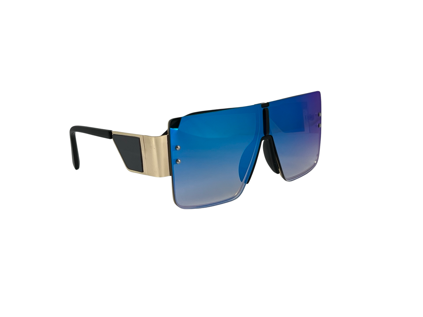Ochelari de soare unisex, aluminiu, fumuriu, MS1056