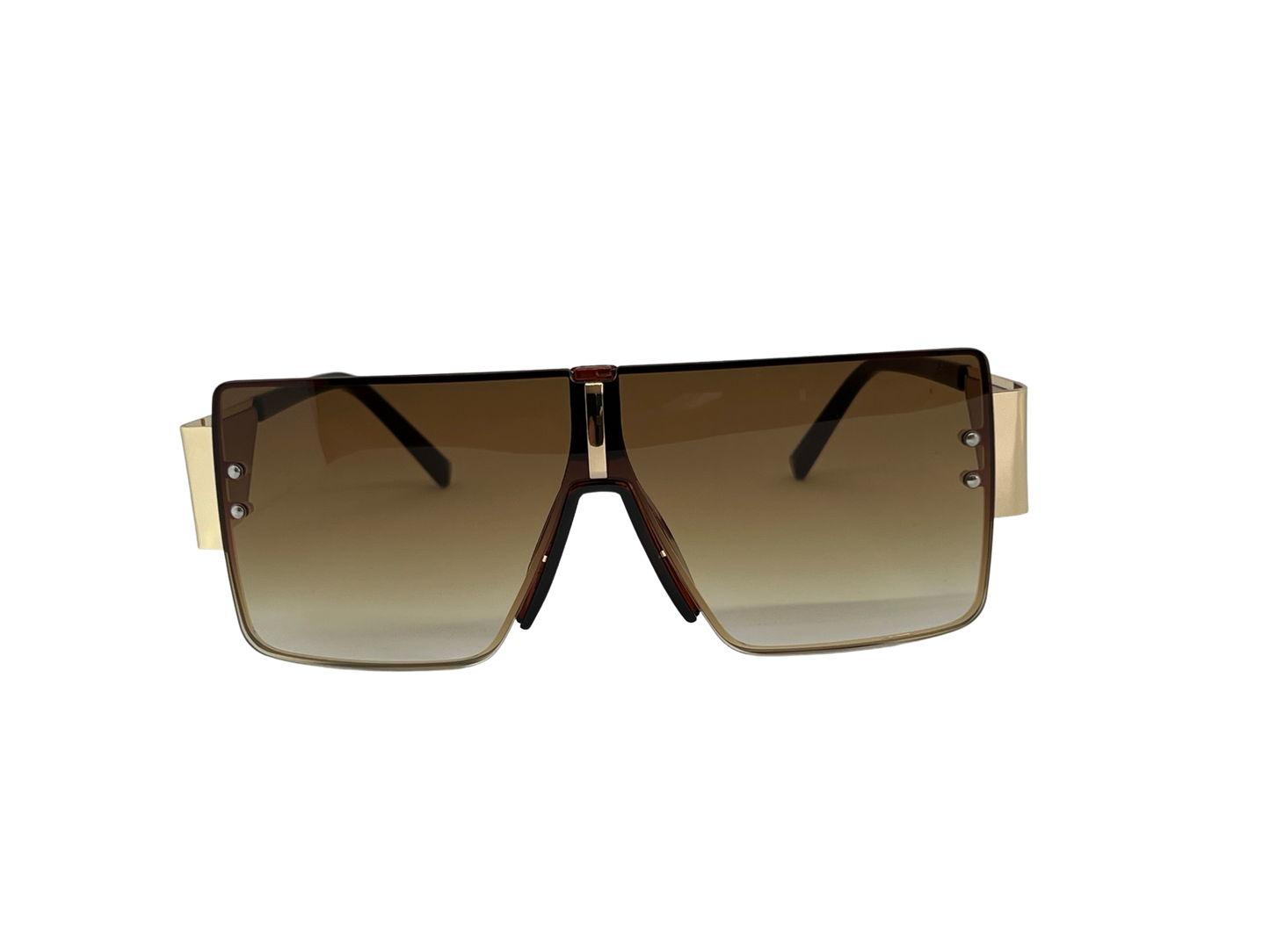 Ochelari de soare unisex, aluminiu, fumuriu, MS1057