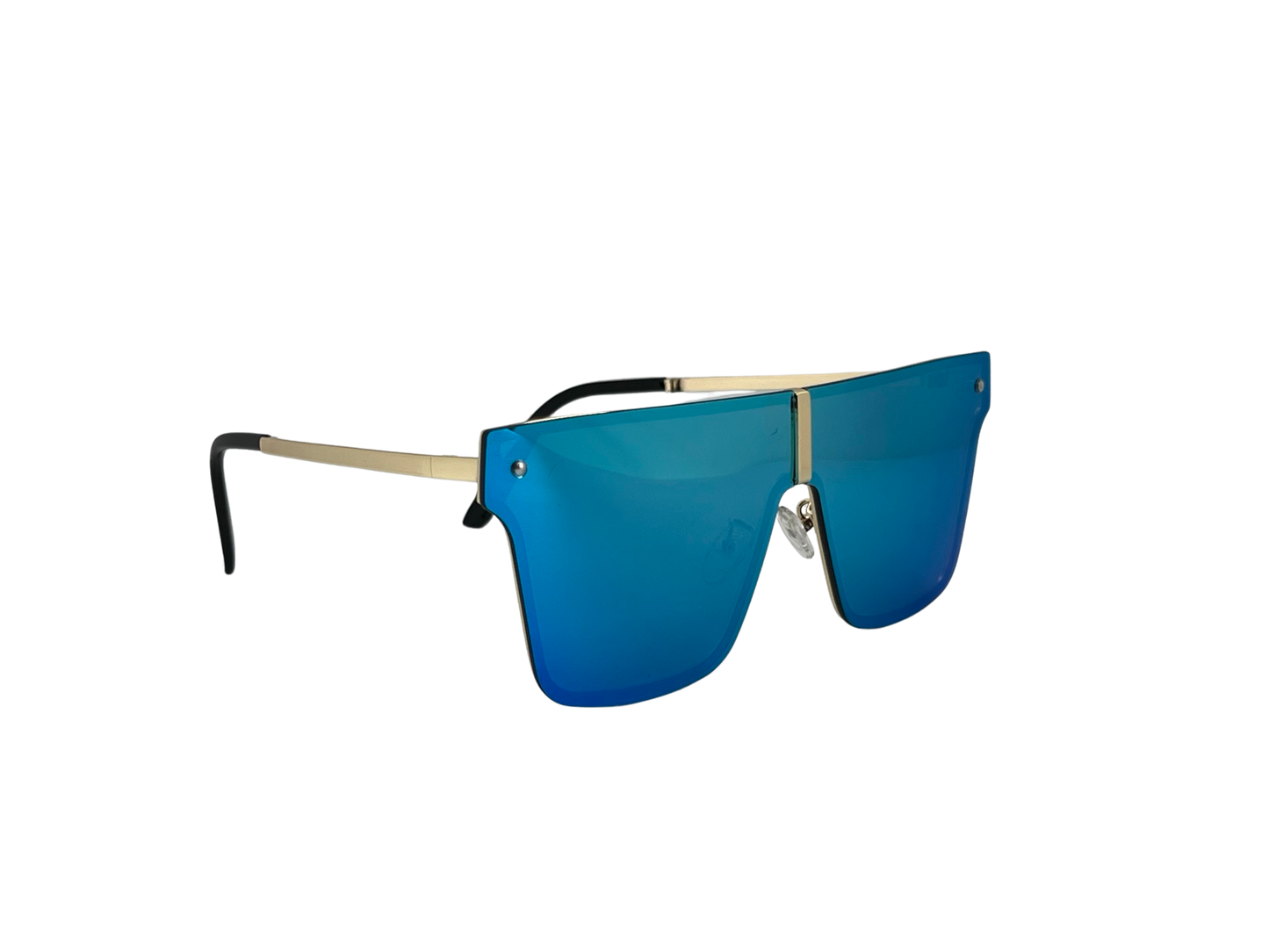 Ochelari de soare unisex, aluminiu, fumuriu, MS1059