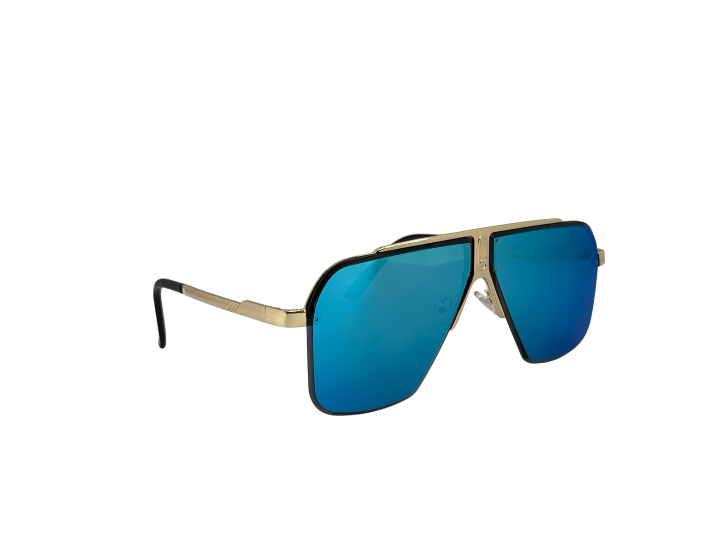 Ochelari de soare unisex, aluminiu, fumuriu, MS1061