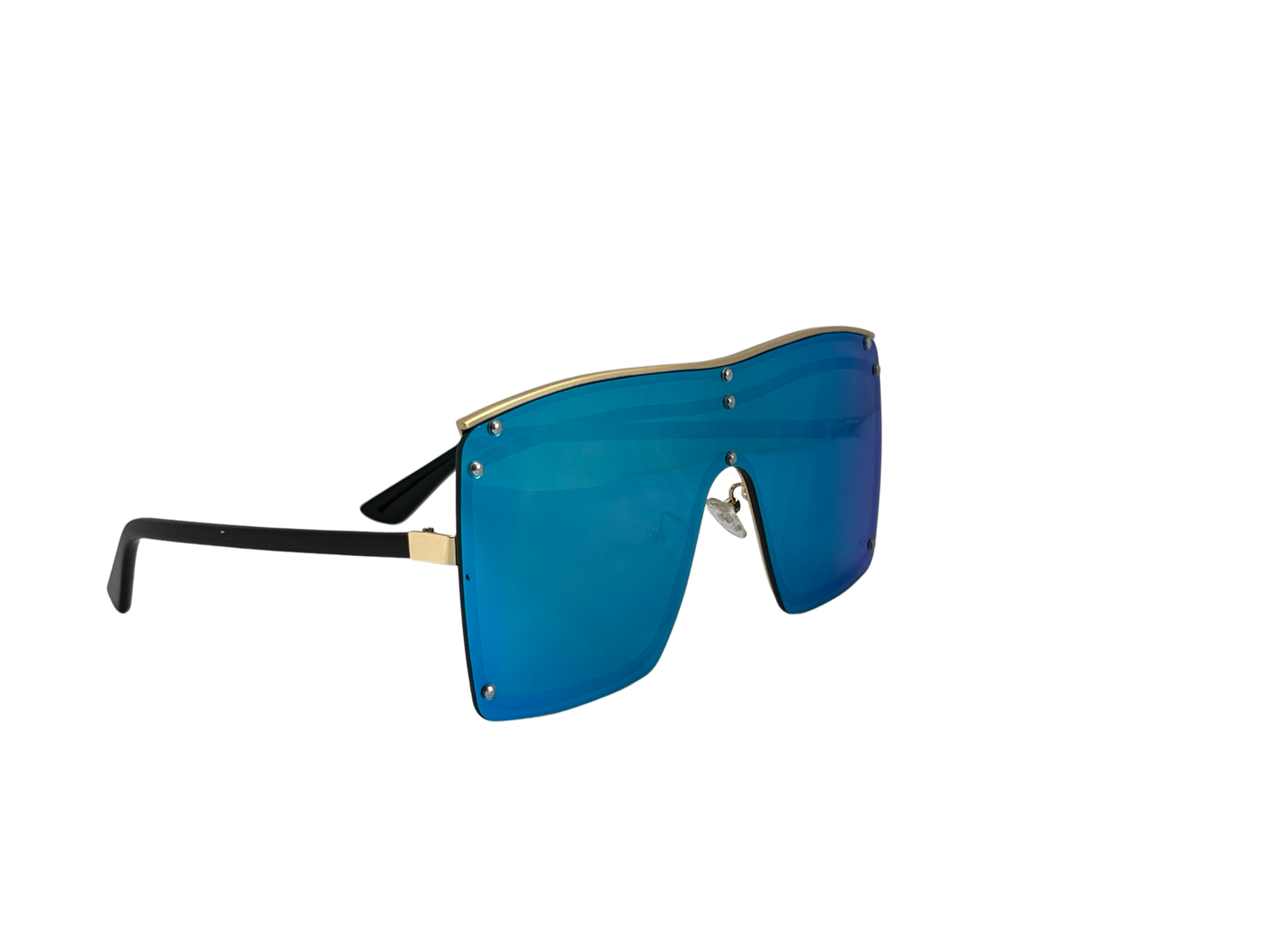 Ochelari de soare unisex, aluminiu, fumuriu, MS1065