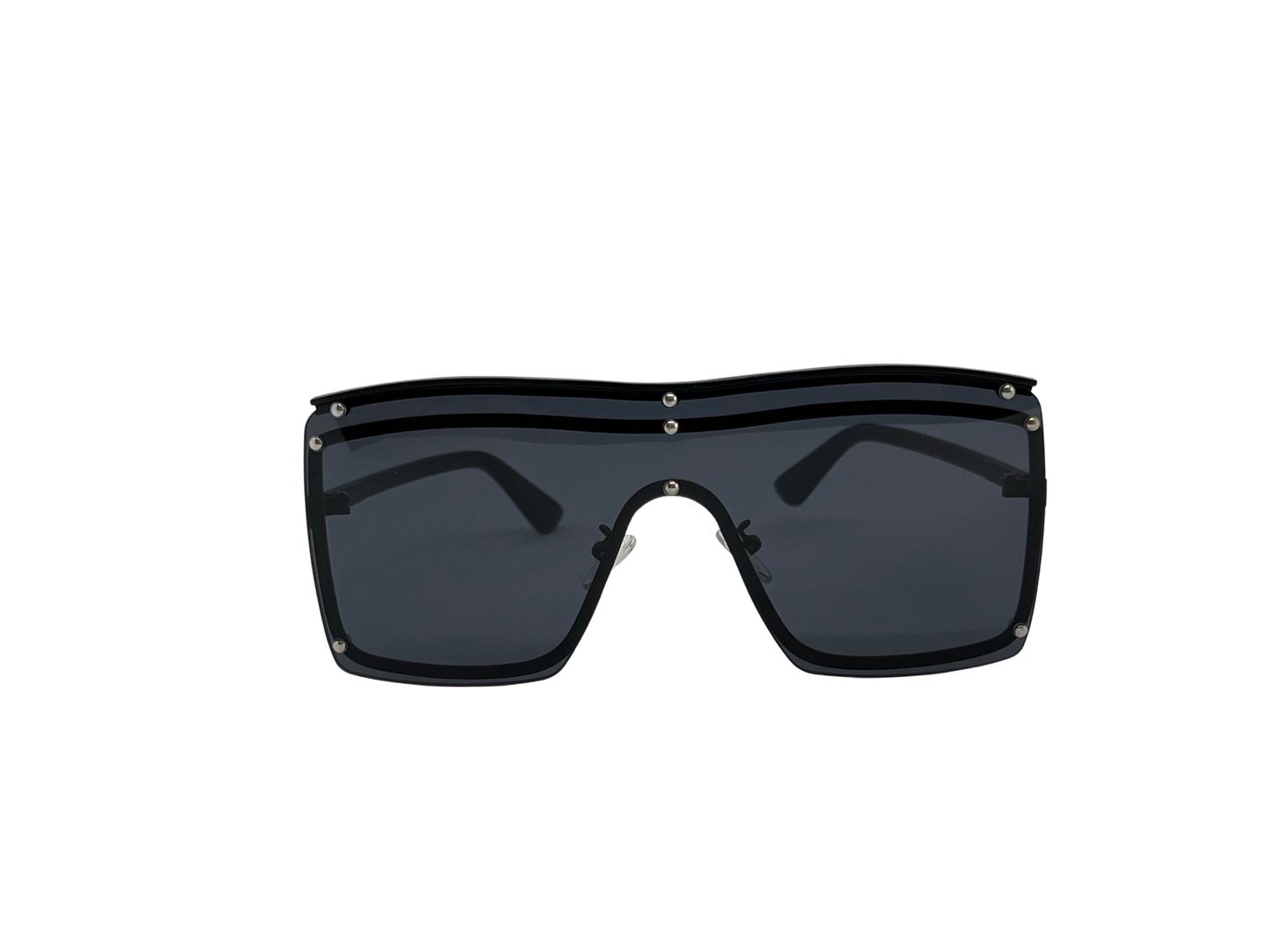Ochelari de soare unisex, aluminiu, fumuriu, MS1066