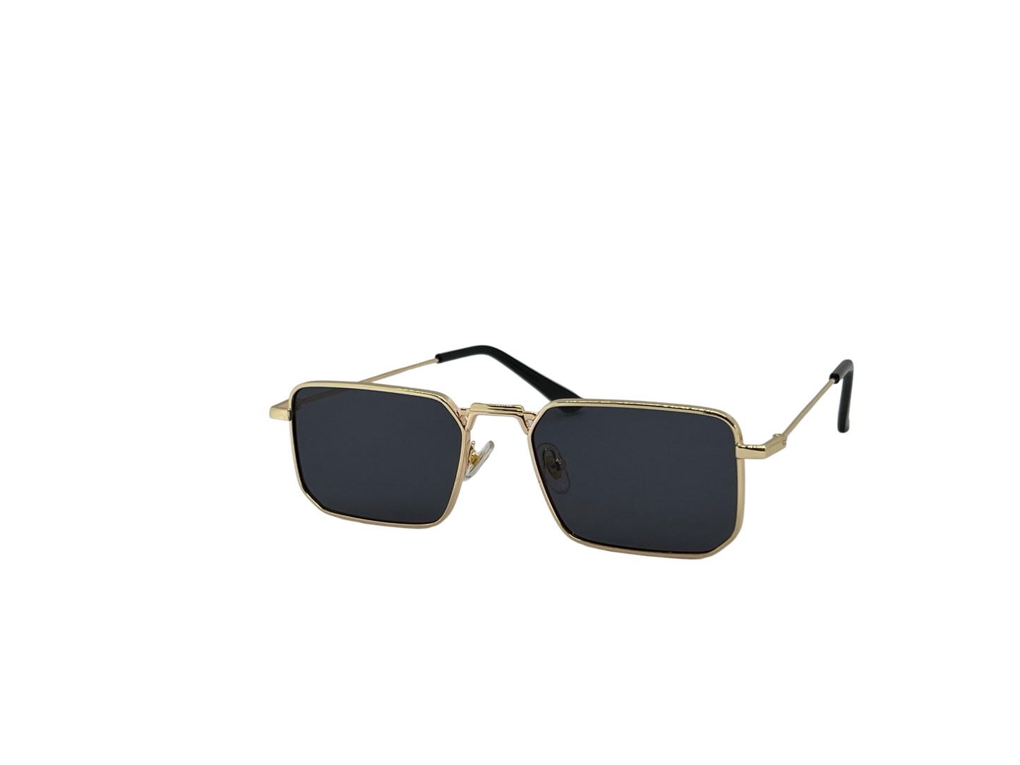 Ochelari de soare unisex, aluminiu, fumuriu, MS1114