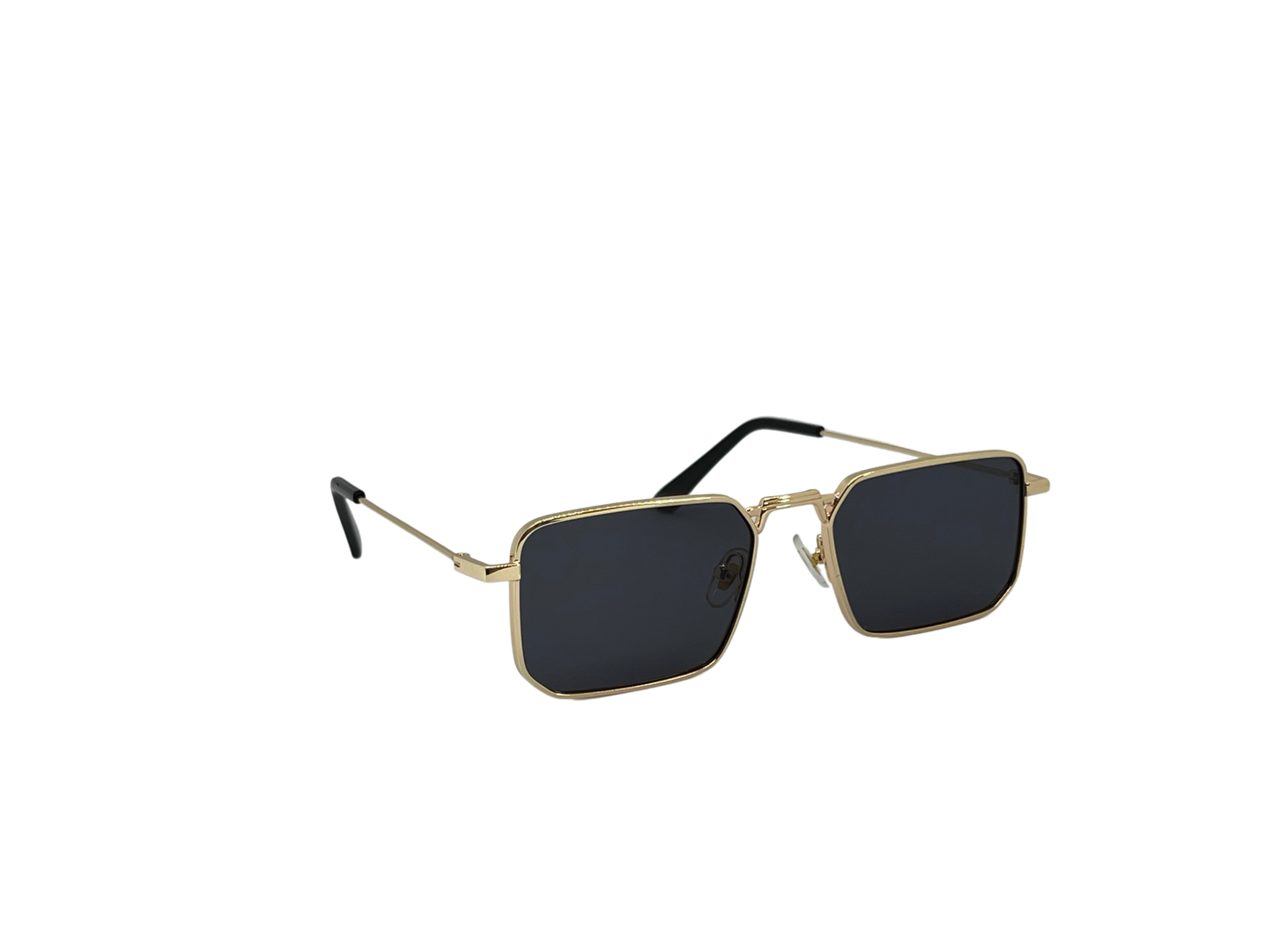 Ochelari de soare unisex, aluminiu, fumuriu, MS1114