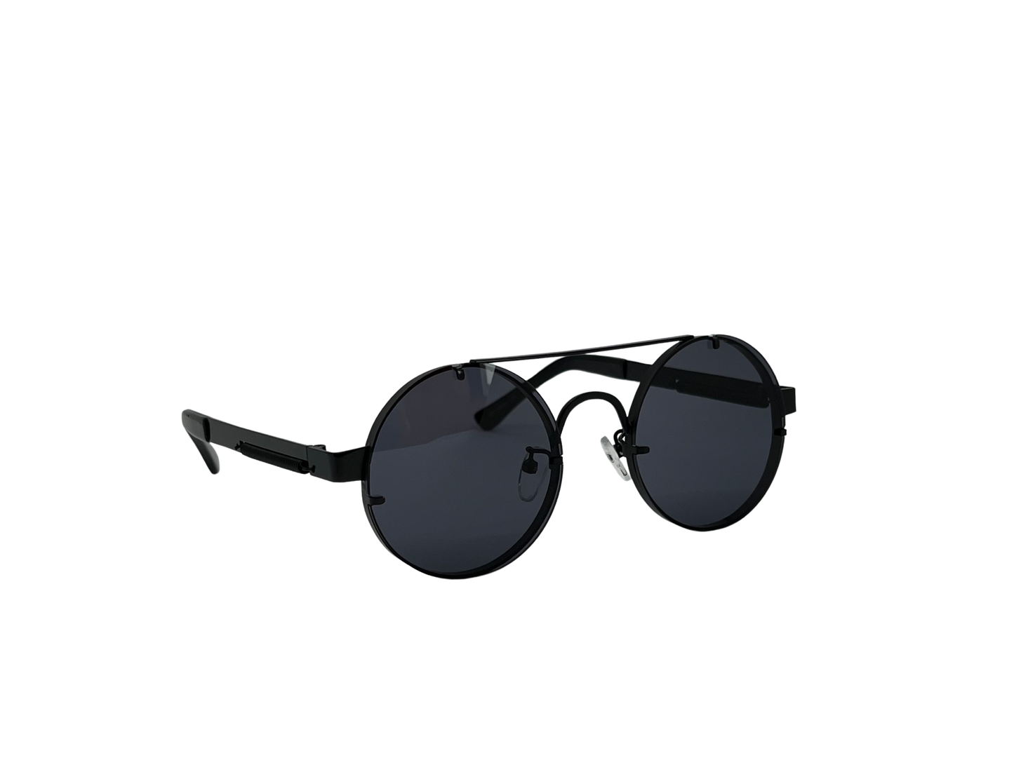 Ochelari de soare unisex, aluminiu, fumuriu, MS1081