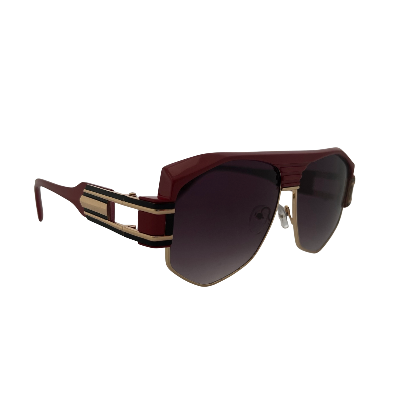 Ochelari de soare unisex, aluminiu, fumuriu, MS1089