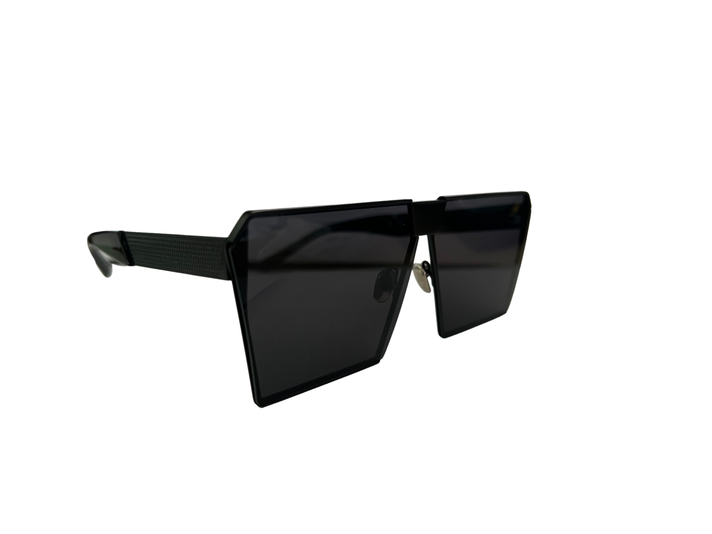 Ochelari de soare unisex, aluminiu, fumuriu, MS2101