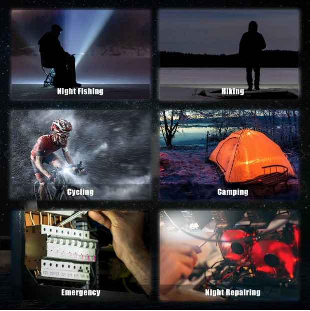 **Set 3 Lanterne de buzunar tip breloc, 30 Leduri, incarcare prin usb Type C, pentru exterior, camping, alpinism, ciclism cu agatatoare tip carabina si desfacator sticle