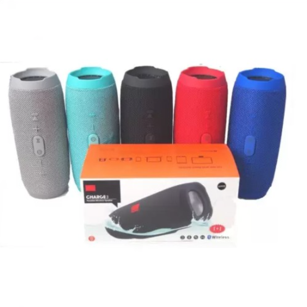 '- BOXA PORTABILA CHARGE 3 MARE , CONTECTIVITATE BLUETOOTH, USB, AUX, RADIO, CU FUNCTIE DE BATERIE EXTERNA POWERBANK 5V