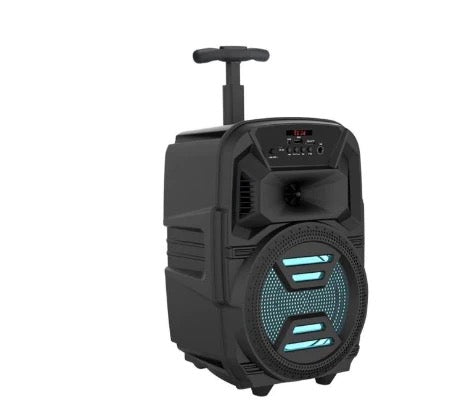 Boxa Portabila foarte puternica + Cadou Microfon Karaoke (zqs-6111)