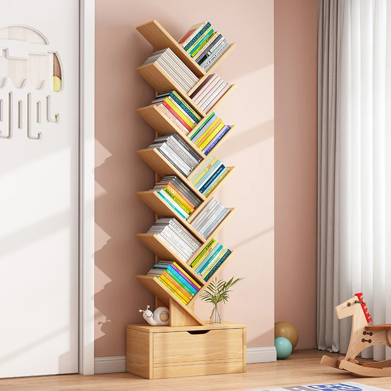 Raft depozitare carti in forma de copac 158 cm