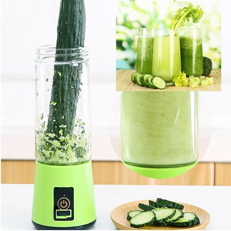 Blender smoothie maker, portabil cu incarcare USB functie de baterie externa