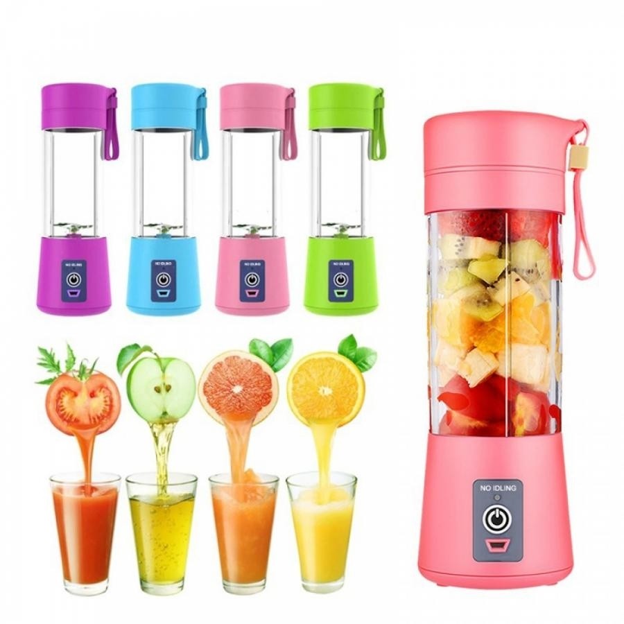 Blender smoothie maker, portabil cu incarcare USB functie de baterie externa