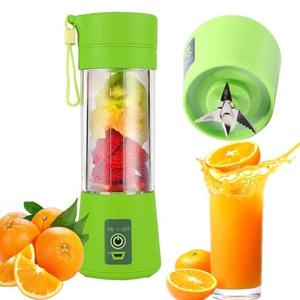 Blender smoothie maker, portabil cu incarcare USB functie de baterie externa