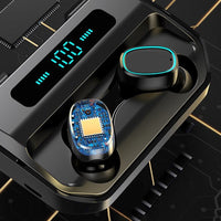 Casti Wireless inteligente, Bluetooth 5.0, Bass Boosted, compatibile iOS/Android