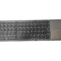 Tastatura pliabila universal, wireless, negru-gri, US layout