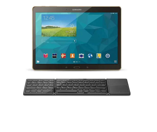 Tastatura pliabila universal, wireless, negru-gri, US layout