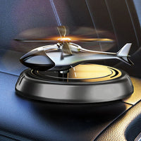 Odorizant Auto Cu Alimentare Solara, Baza Anti-derapanta, Ulei Esential, model Elicopter