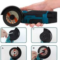 **Mini Polizor Unghiular Electric cu Acumulator,Flex Portabil, 12V, Disc 76MM