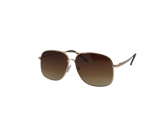 Ochelari de soare barbati, aluminiu, fumuriu, MS1014