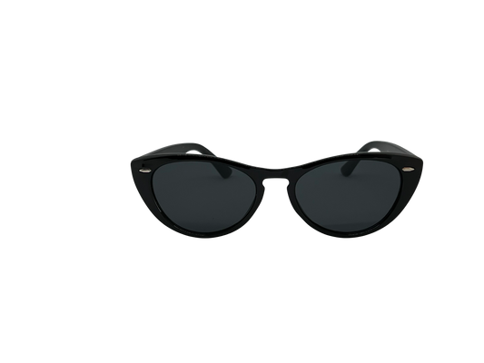 Ochelari de soare dama, plastic, fumuriu, MS1015