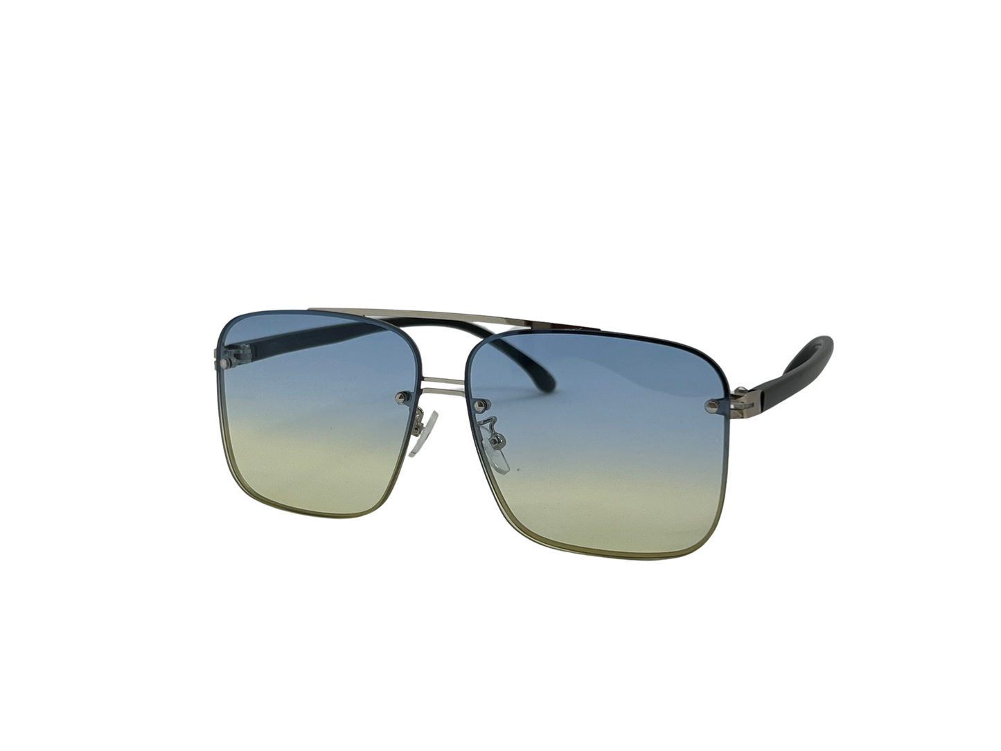 Ochelari de soare unisex, plastic, fumuriu, MS1023