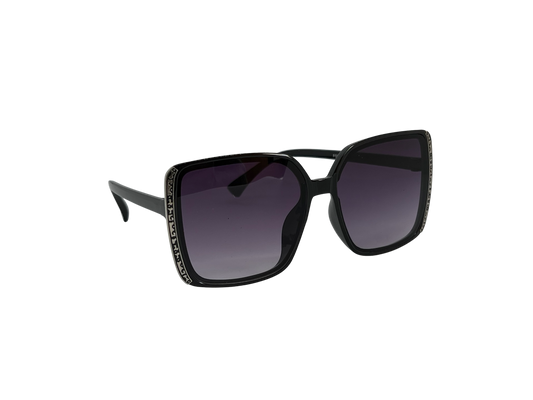 Ochelari de soare dama, plastic, fumuriu, MS1028