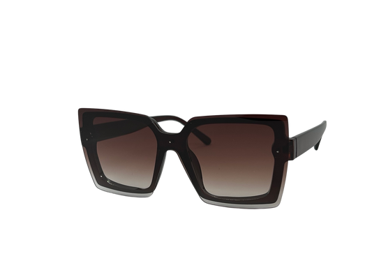 Ochelari de soare dama, plastic, fumuriu, MS1033