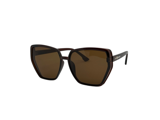 Ochelari de soare dama, plastic, fumuriu, MS1040