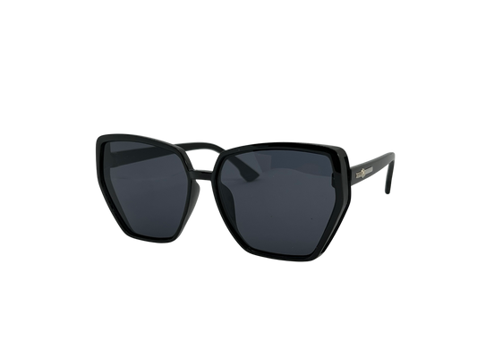 Ochelari de soare dama, plastic, fumuriu, MS1041