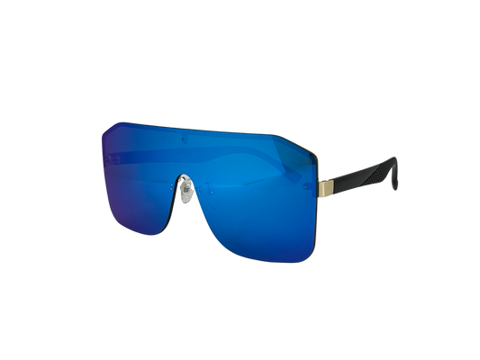 Ochelari de soare barbati, aluminiu, fumuriu, MS1042